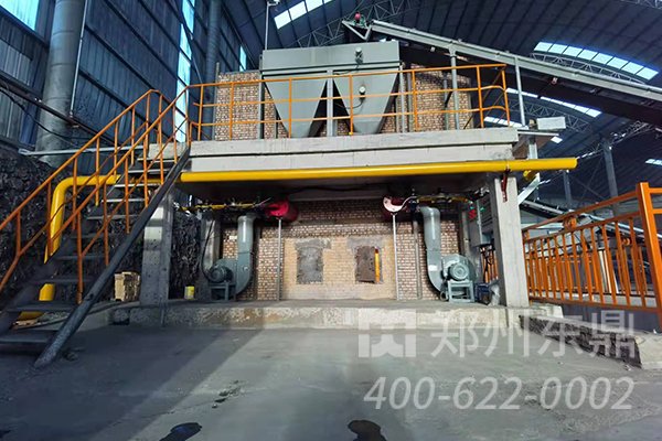 山西榆林煤泥烘干機生產線運行工作現(xiàn)場